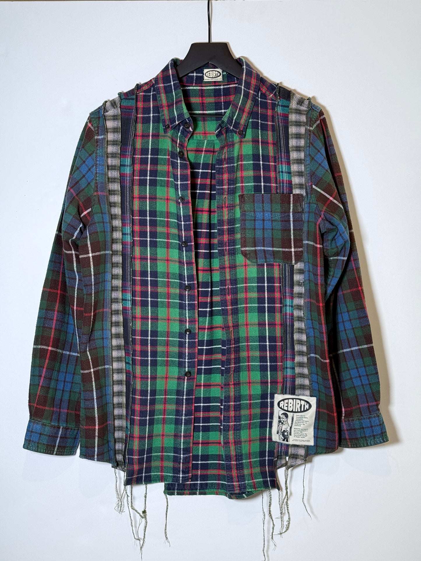 Archive Cut Tartan Overshirt #6